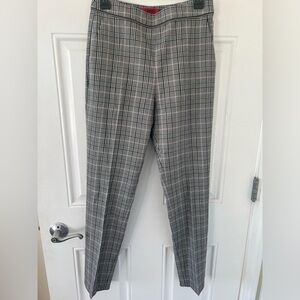 Like new Hugo Boss Plaid Trousers